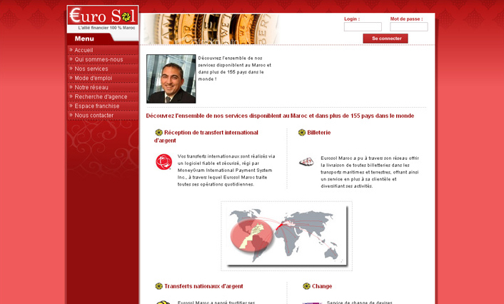 creation Création site vitrine de finances >> Eurosol